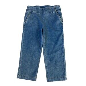 NorthStyle Denim Wide Leg Jean Crops Womens Size 14